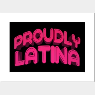 Latina proudly spanish quotes Posters and Art